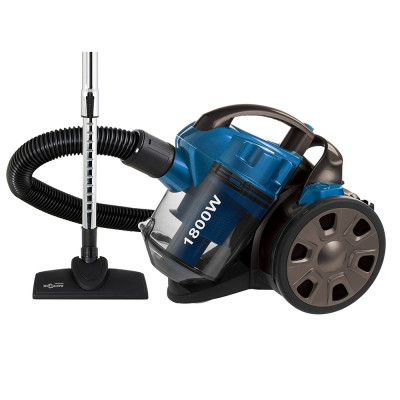 Пылесос 1800 Вт циклонный контейнер 2 л металл телескоп трубка бирюзовый Maxtronic Пылесос 1800 Вт циклонный контейнер 2 л металл телескоп трубка бирюзовый Maxtronic