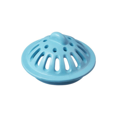 Ситечко-пробка голубая для ванн, раковин Д внутр. 40мм, Д внеш. 50мм (ТЭП)