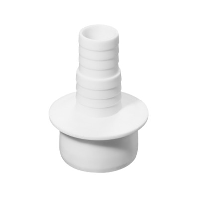 Переходник для подкл. сливного шланга стиральной/посудом-й машины 20х23х40, белый