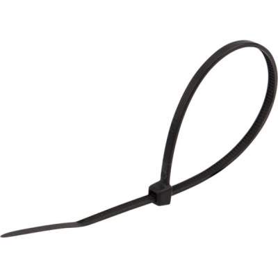 Хомут-стяжка нейлоновая 150 x2,5мм 25шт черная REXANT Хомут-стяжка нейлоновая 150 x2,5мм 25шт черная REXANT