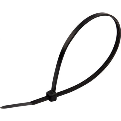 Хомут-стяжка нейлоновая 200 x3,6мм 25шт черная REXANT