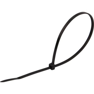 Хомут-стяжка нейлоновая 250 x3,6мм 25шт черная REXANT