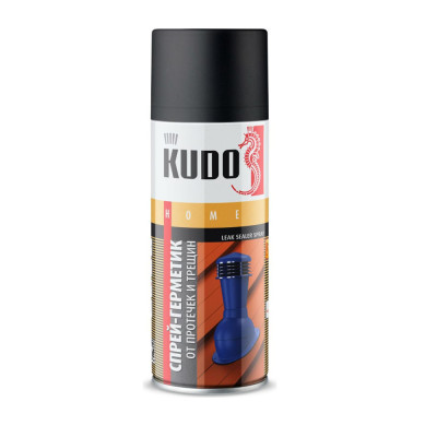 Герметизирующий спрей серый 520мл Kudo KU-H301
