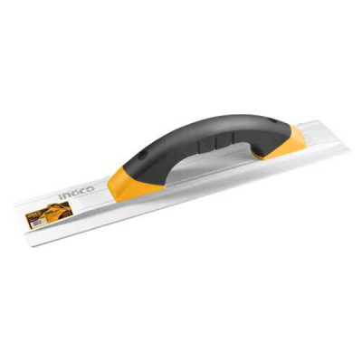 Гладилка 400*80 мм магниева INGCO HPTM40801 нер, резиновая ручка Гладилка 400*80 мм магниева INGCO HPTM40801 нер, резиновая ручка