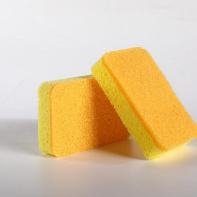 Губка поролоновая с фиброй для посуды 2 шт 11*7*2,5 см Baizheng Губка поролоновая с фиброй для посуды 2 шт 11*7*2,5 см Baizheng