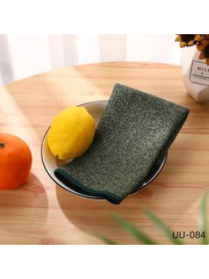 Салфетка полиэстер для уборки 30*30 см серый Baizheng