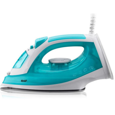 Утюг 2 кВт керамическая подошва самоочистка бирюзовый Raf
