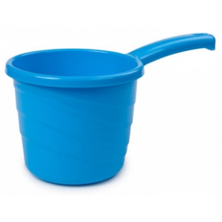 Ковш пластиковый 1,3 л 27,4*15*14 см голубая лагуна Practic Berossi