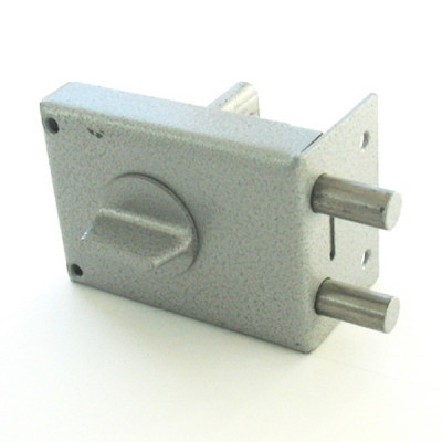 Замок накладной ЗН 1-1.2 два ригеля Глазов