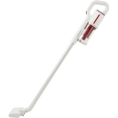 Пылесос 400 Вт вертикальный верхний контейнер 0,6 л универс насадка белый HS-1025 HomeStar