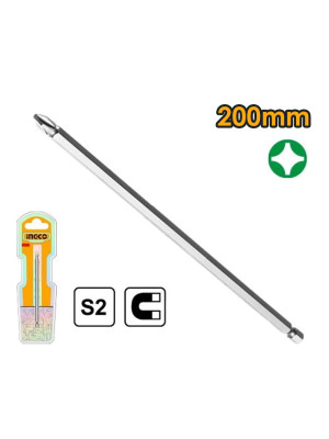 Бита PH2 200мм, 1шт INGCO SDB61HL2001 Бита PH2 200мм, 1шт INGCO SDB61HL2001