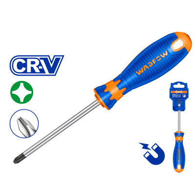 Отвертка PH3*150мм WADFOW WSD2236 Отвертка PH3*150мм WADFOW WSD2236