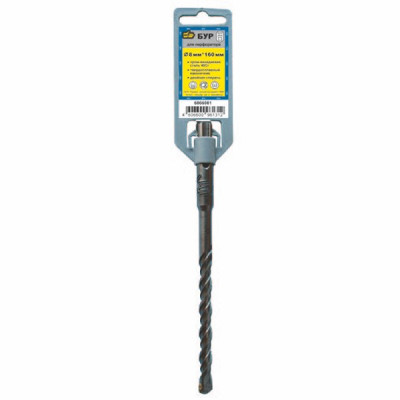 Бур 8*350мм, двойная спираль, хвостовик SDS+ 888 Бур 8*350мм, двойная спираль, хвостовик SDS+ 888