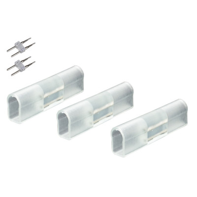 Коннектор для жесткого соединения неона SMD2835-220 В односторонний TDM Коннектор для жесткого соединения неона SMD2835-220 В односторонний TDM