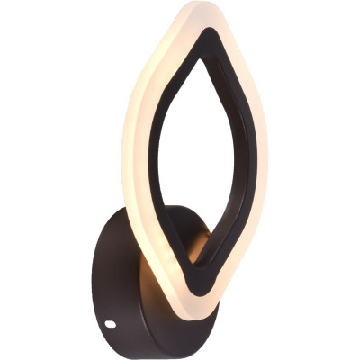 Бра светодиодный 1 плафон 24*17*5 см 12Вт 5м2 2 цвета пластик кофе Baizheng