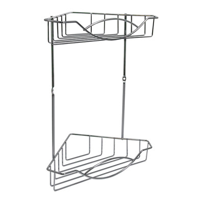Полка 2-ярусная R-385351 хром