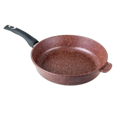 Сковорода алюминиевая 28 см Шоколад Горница Сковорода алюминиевая 28 см Шоколад Горница