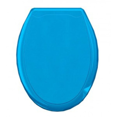Сиденье для унитаза жесткое Океан голубое