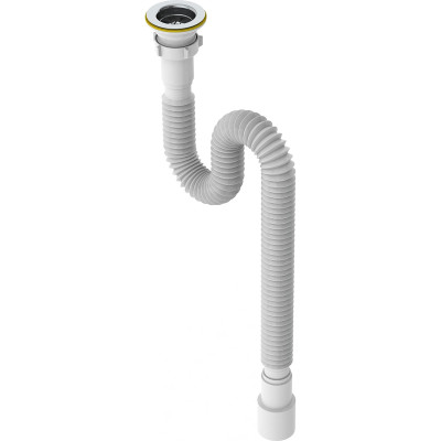 Труба гибкая с выпуском 1 1/2