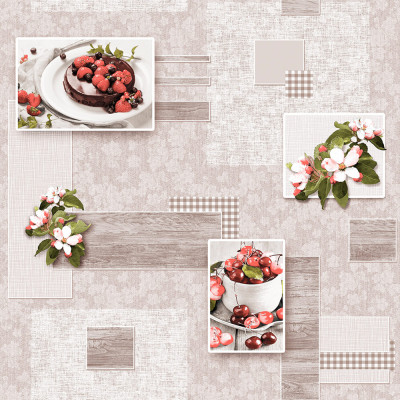 10883 Джем (беж) обои влагост. на бум.основе 0,53*10 (Гомель Фокс) 24