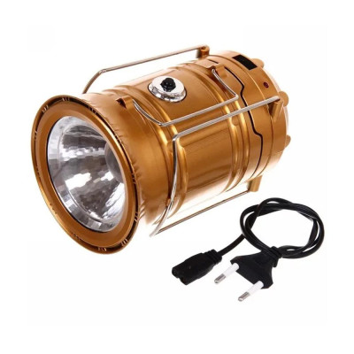 Фонарь кемпинговый  7 led аккумулятор раздвижной свет теплый холодный 14*9 см