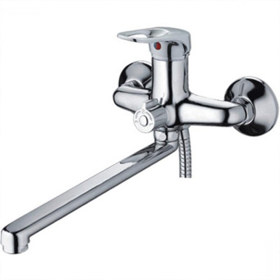 Смеситель для ванны однорыч. 35мм излив - 300мм дивертор в корп. Латунь Хром Ledeme L2237 Смеситель для ванны однорыч. 35мм излив - 300мм дивертор в корп. Латунь Хром Ledeme L2237