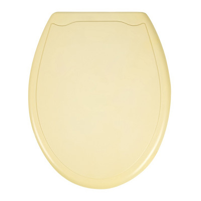 Сиденье для унитаза жесткое Делюкс бежевый