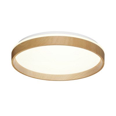 Светильник потолочный светодиодный 39см 24Вт 2400Лм 10м2 пульт дерево Baizheng