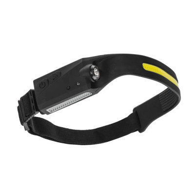 Фонарь налобный с датчиком движения и аккумулятором REXANT