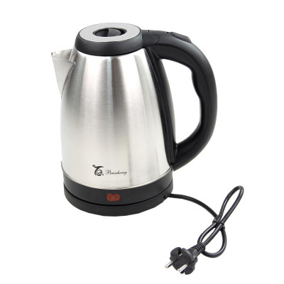 Чайник металлический электрический 2 л 1,8 кВт металлик микс Baizheng