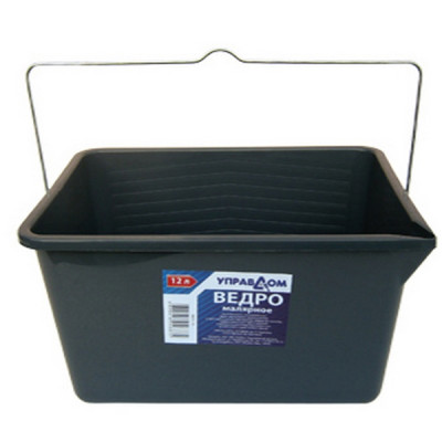 Ведро малярное прямоугольное 12л Управдом