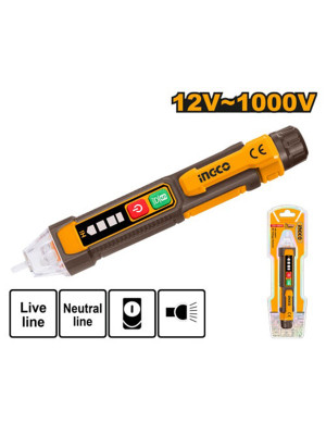 Бесконтактный детектор напряжения AC 12-1000 В INGCO VD100091