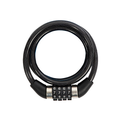 Замок велосипедный кодовый 80 см 8мм Park Замок велосипедный кодовый 80 см 8мм Park