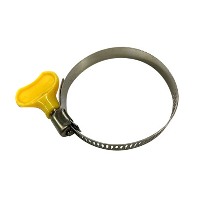 Хомут червячный с барашком (нерж.) сантехнический 25-40мм W2