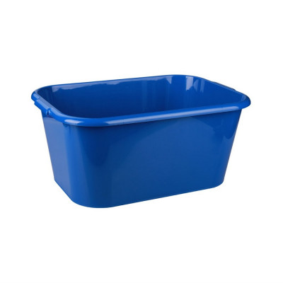 Таз пластиковый 30 л 52*36,5*23,5 см микс Эконом Альтернатива