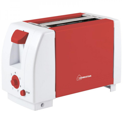 Тостер 750 Вт HS-2002 коралл HomeStar
