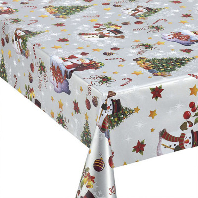 Клеенка ПВХ тканевая основа 1,37(+-3)*25 м рис. LF6003-5 Grace