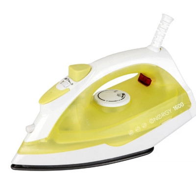 Утюг 1,6 кВт тефлоновое покрытие желтый EN-327 Energy