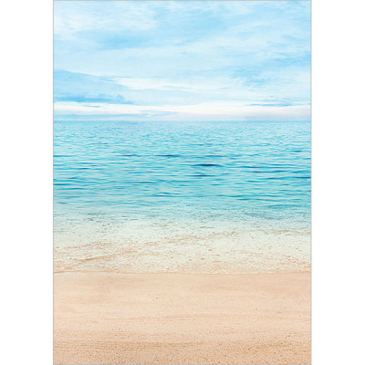 Фотообои виниловые Берег моря-2 2 листа 180*254 в тубе