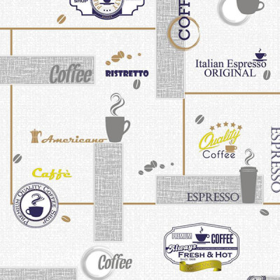 Обои бумажные виниловые Арабика 05  0,53*10