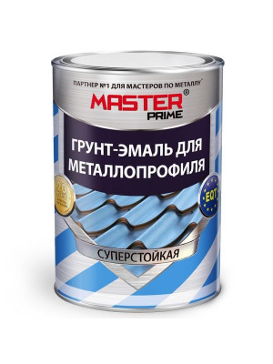Грунт-эмаль для металлопрофиля алкидная FARBITEX PROFI MASTE графитовый серый RAL7024 2,0кг