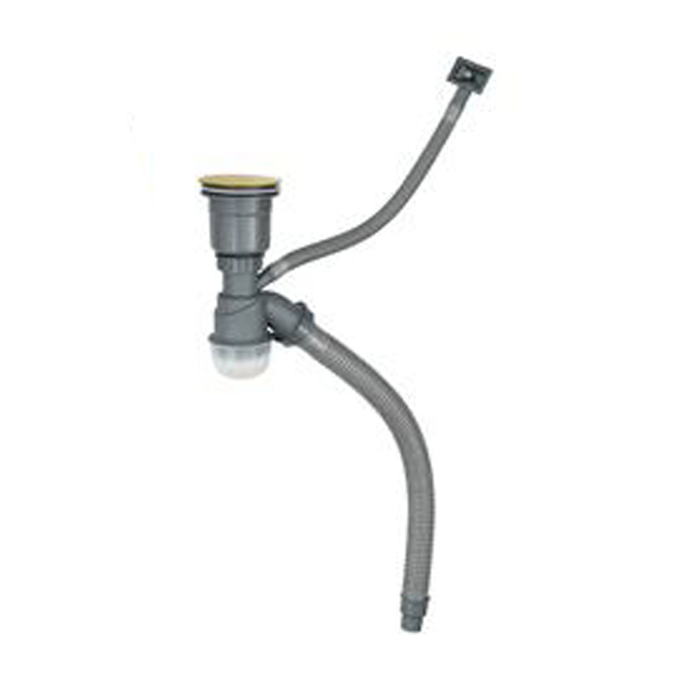 Мойка кухонная многофунциональная Dikalan KN754503 нерж.сталь SUS-304 золотой 75*46*22см