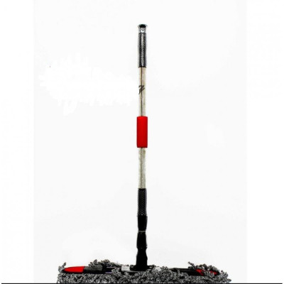 Швабра металлическая 130 см микрофибра 14*61 см Baizheng Швабра металлическая 130 см микрофибра 14*61 см Baizheng