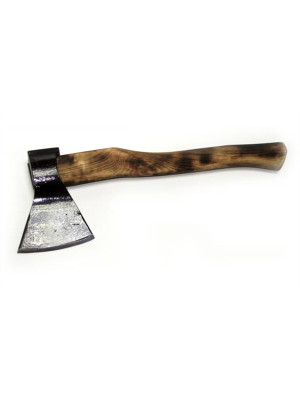 Топор  800гр кованый с деревянной ручкой Black axe, радиусная заточка, (Россия)