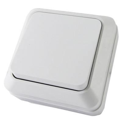 Выключатель 1кл оу IP20 10А белый Ладога TDM Выключатель 1кл оу IP20 10А белый Ладога TDM