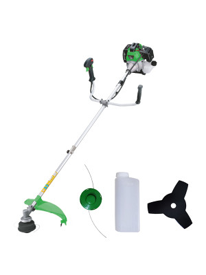 Триммер бензиновый GROWER BT-43R, V-43см3, мощность - 2.0 кВт, нож+леска Триммер бензиновый GROWER BT-43R, V-43см3, мощность - 2.0 кВт, нож+леска
