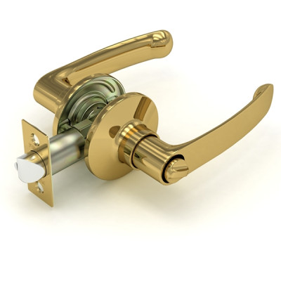 Ручка защелка 882 РВ-В (золото) фик. Ручка защелка 882 РВ-В (золото) фик.