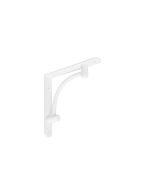 *Кронштейн уголок 150х150 белый ARCH (10) D