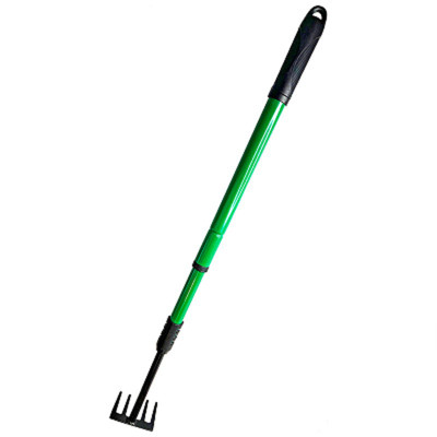 Грабли прямые  5 зубцов с телескопической ручкой СТА 101С  /12/