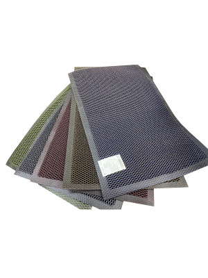 Коврик придверный Mesh Mat (Кольчуга) 40*60 черно-золотой Коврик придверный Mesh Mat (Кольчуга) 40*60 черно-золотой